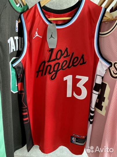 Баскетбольная джерси майка George Clippers