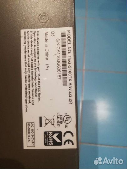 Trendnet TEG-S160TX