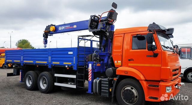 КАМАЗ 65115-48 (А5) с КМУ, 2024