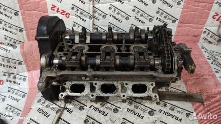 Головка блока цилиндров ГБЦ правая Audi Allroud