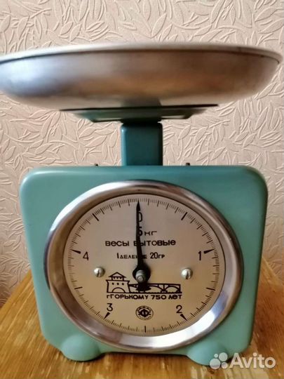 Весы юбилейный выпуск кухонные механические СССР