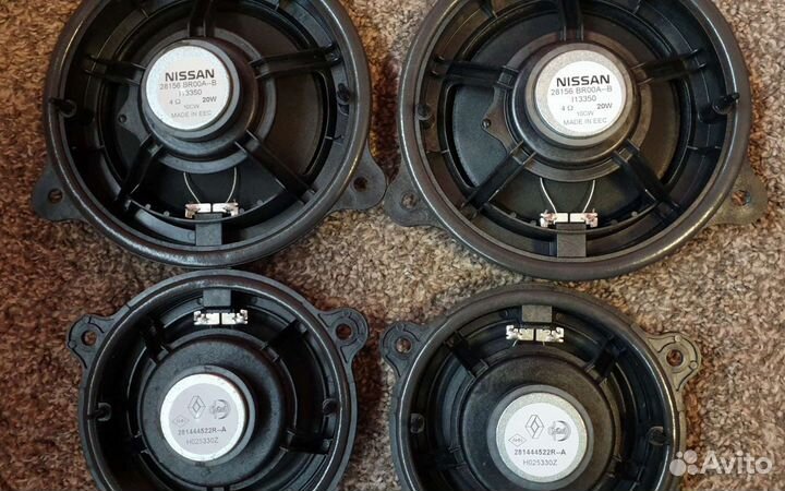 Комплект автомагнитола с колонками