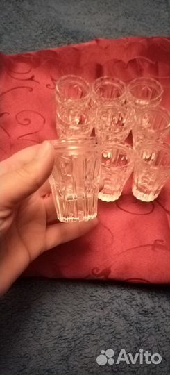 Хрустальные бокалы,рюмки,пепельницы