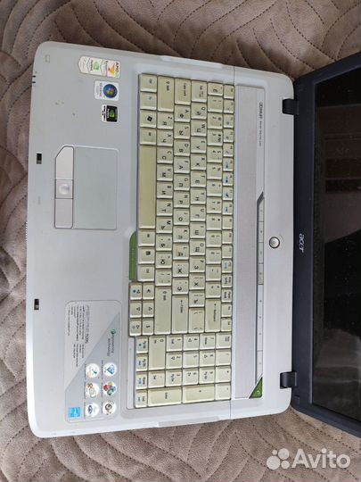 Ноутбук Acer Aspire 7520 (не рабочий)