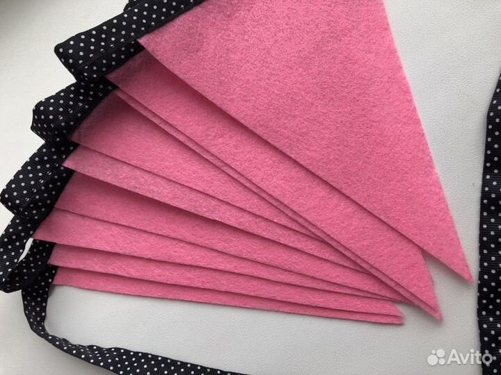 Фетровые флажки в ассортименте