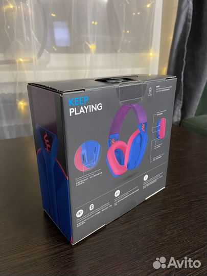 Игровые наушники Logitech g435 lightspeed новые