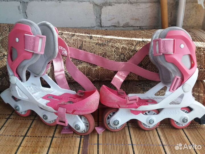 Роликовые коньки детские раздвижные