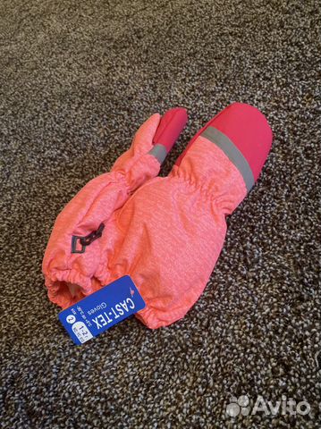 Варежки зимние детские 2 года