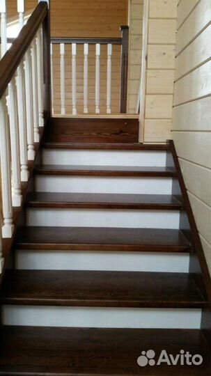 Мебель из массива, лестницы, интерьер