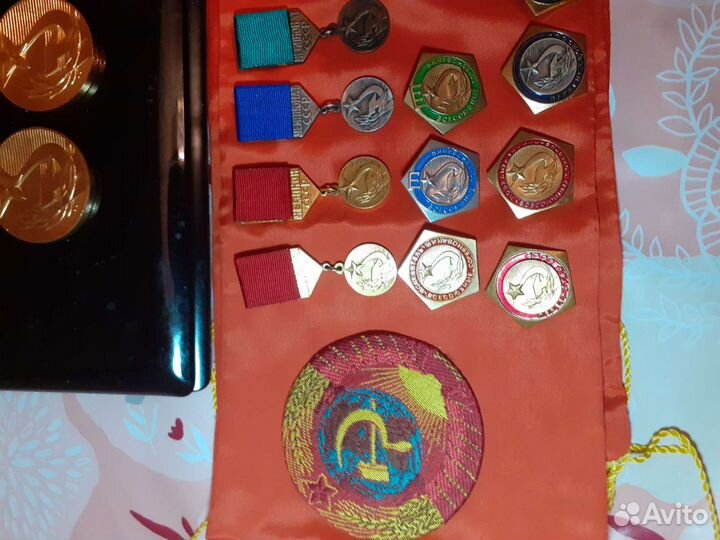 Лента наградная, спортивные медали