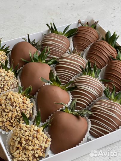 Клубника В бельгийском шоколаде премиум качества