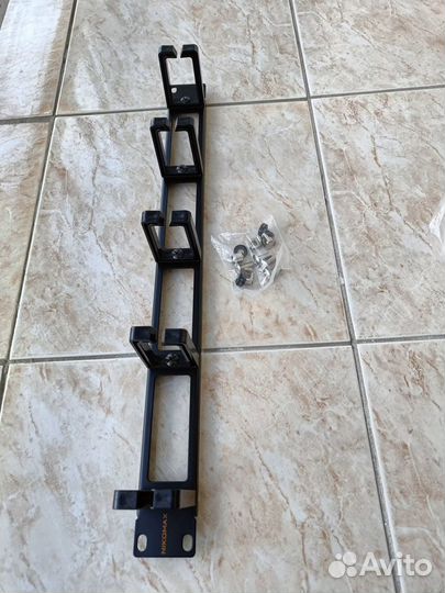 Кабельный органайзер Nikomax NMC-OP530H-1U-BK-2