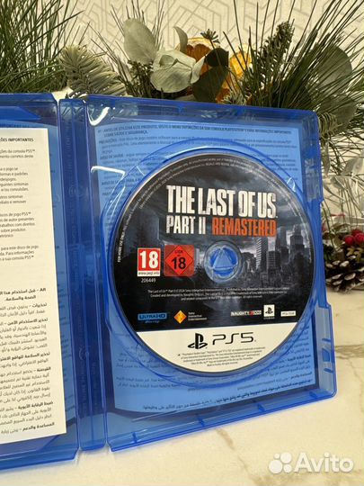 The last of us 2 ps5 диск