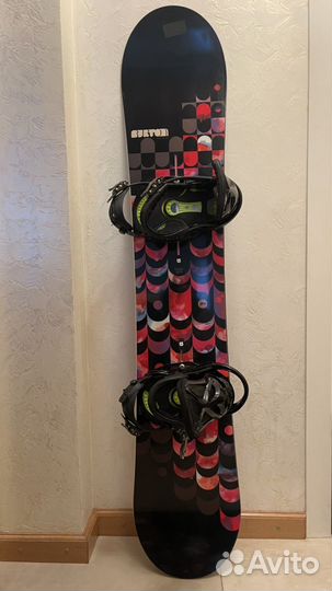 Сноуборд Burton Feelgood 144 крепления ботинки 7
