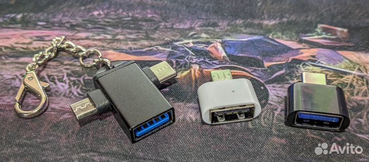 USB - Type C OTG адаптер для мобильного телефона
