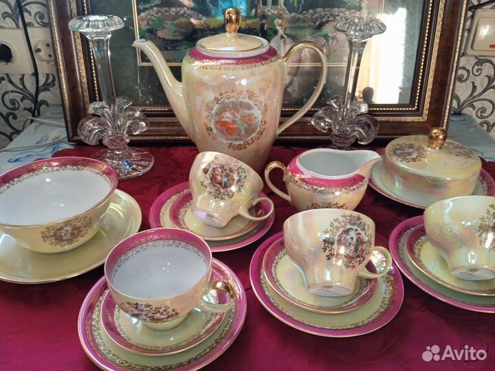 Набор чайного сервиза Мадонна. гдр