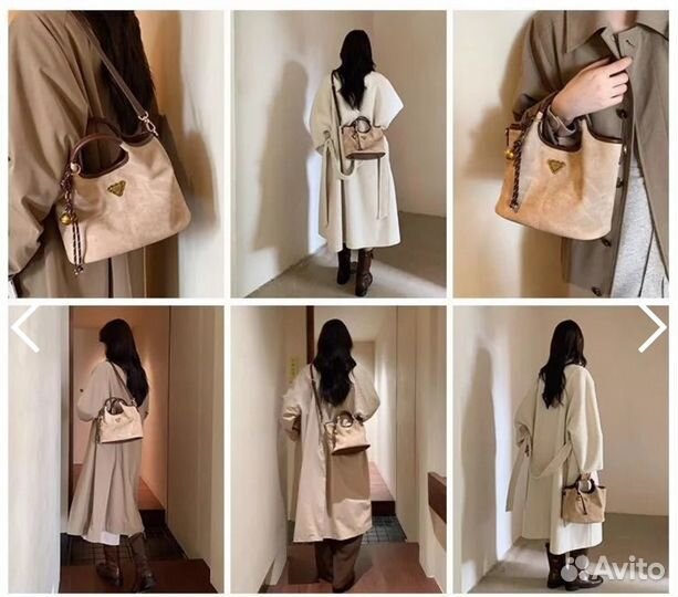 Сумка-тоут Chio2nd Senna Streamer с брелком Сатурн