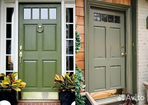 Входные двери из дерева тёплые. Доступный Север