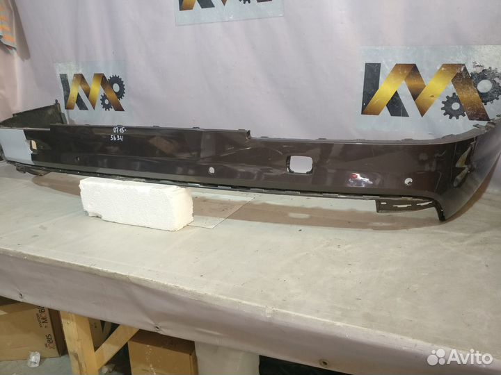 Ауди Q7 2015- Нижняя часть заднего бампер 5634