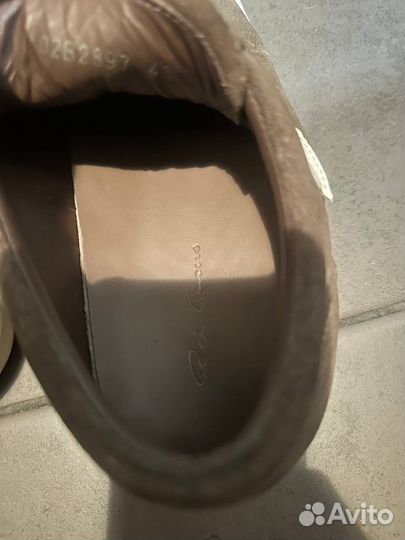 Rick Owens Vans Оригинал