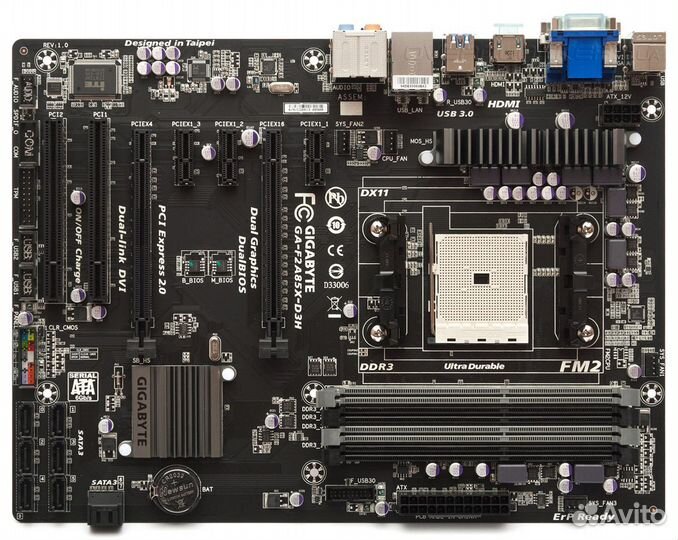 Материнская плата FM2 Gigabyte GA-F2A85X-D3H