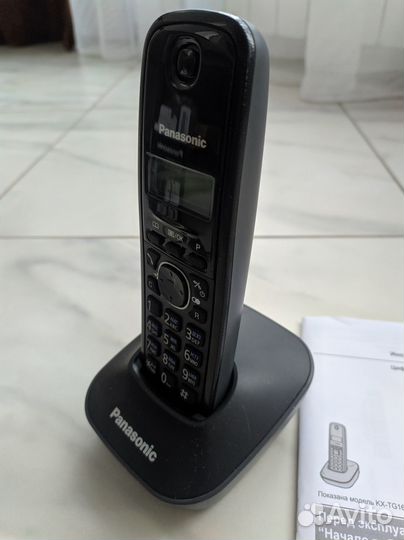 Телефон беспроводной (dect) Panasonic KX-TG1611RU