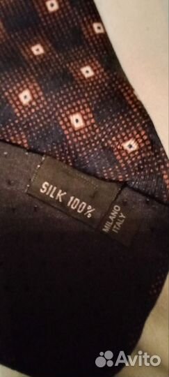 Галстук мужской шелковый