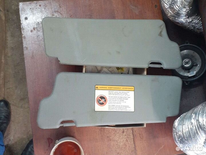 Солнцезащитные козырьки Сhevrolet Lacetti запчасти