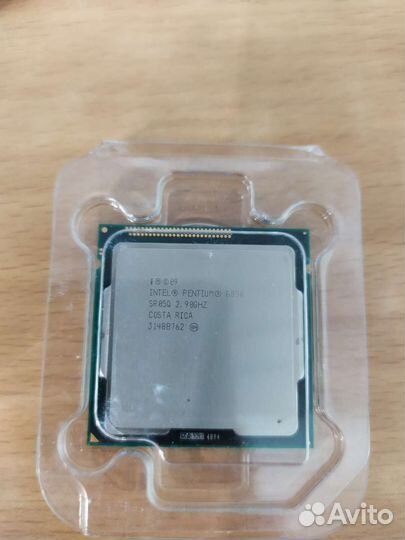 Процессор Intel Pentium G850 socket 1155