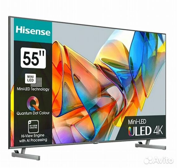 Телевизор Hisense 55U6KQ (Mini-Led)