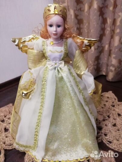Кукла фарфоровая Ангел