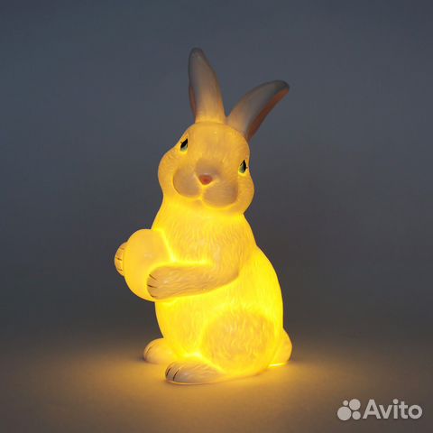 Статуэтка с подсветкой, фарфор