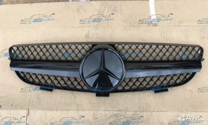 Решетка радиатора Mercedes CLK c209 w209 AMG