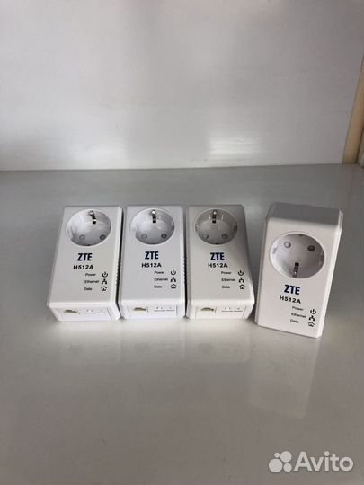 PLC адаптер ZTE H512A - 4 шт