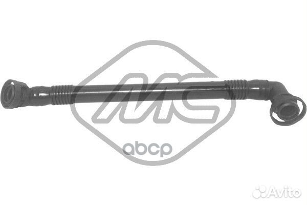 Патрубок вентиляция картера 35027 metalcaucho