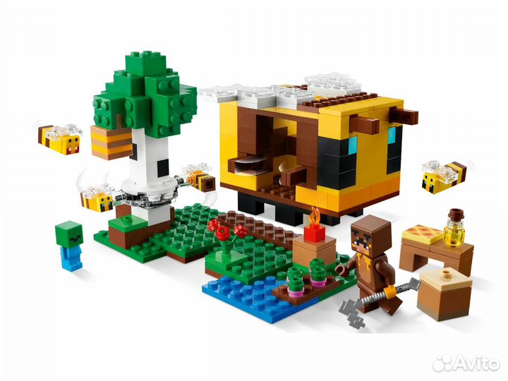 Lego Minecraft Пчелиный домик 21241