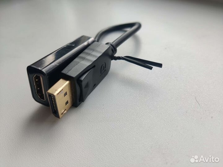 Переходник hdmi на DP дисплей порт