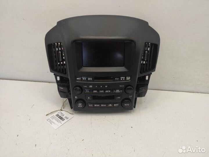 Блок управления климат-контролем Toyota Harrier