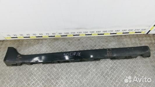 Накладка на порог jaguar XF (X250) (80O07GZ01)