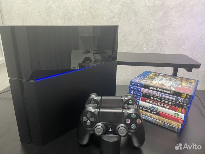 Sony playstation 4 fat 500 gb +игры +подписка