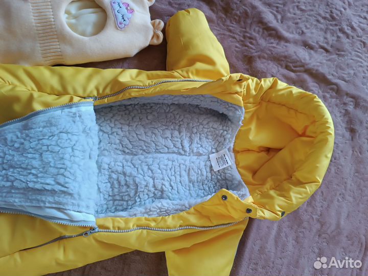 Комбинезон зимний 62 74