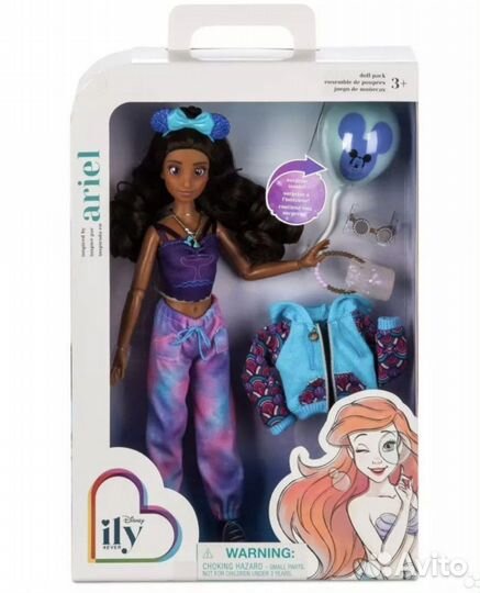 Disney Ily Золушка, Ариэль и одежда Мулан