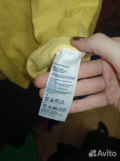 Хлопковый джемпер Tommy Hilfiger