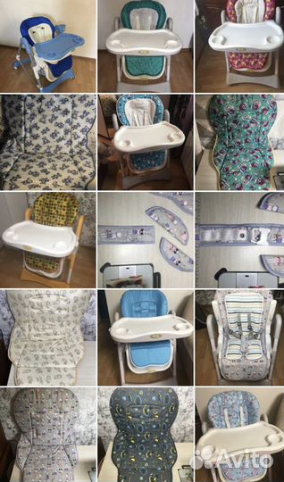 Чехлы на стульчик для кормления