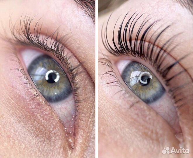 Ламинирование ресниц + botox