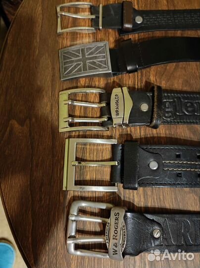 Мужской кожаный ремень