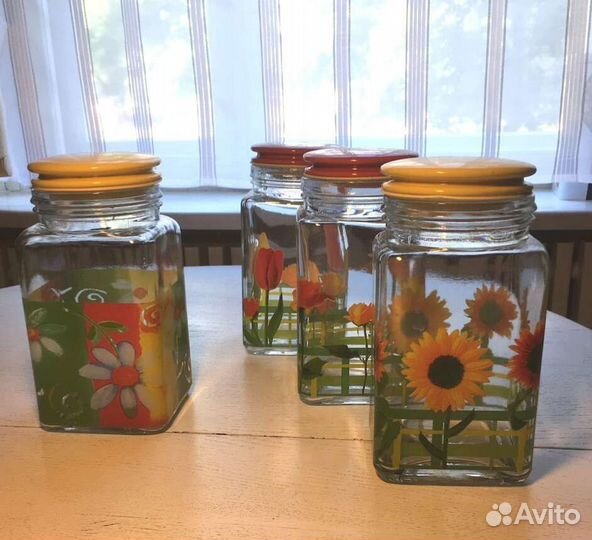 Банки для продуктов стекло