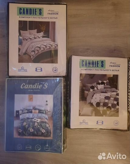 Комплекты пост.белья Candies, р.семейный