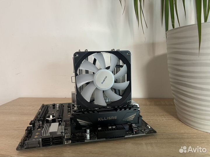 Ryzen 5 3600 + a520m-h + 16 gb + cooler