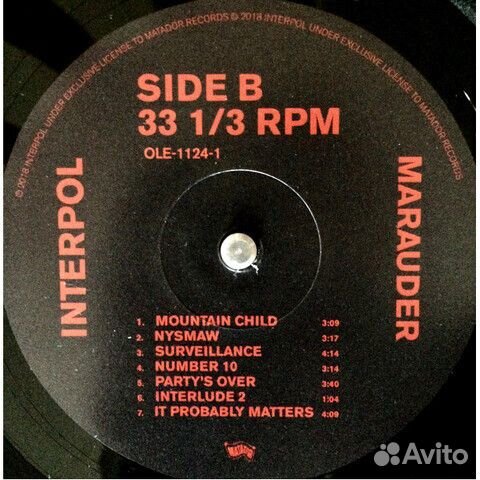 Interpol / Marauder (LP)